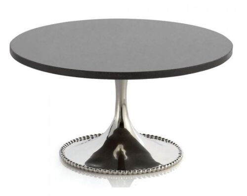 Black Marble Cake Stand