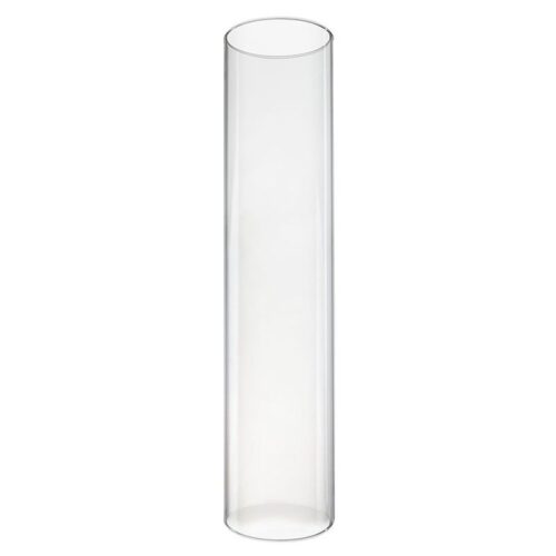 wide Glass Candle Chimney