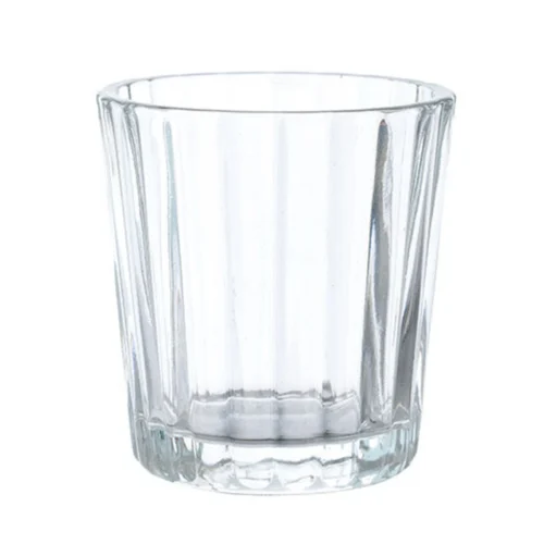 Clear Ribbed Votives