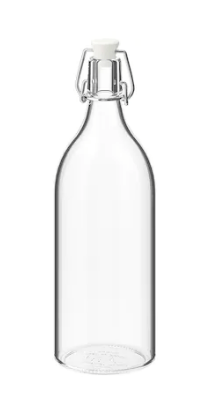 Small Glass Bottle chicago glassware decor rental