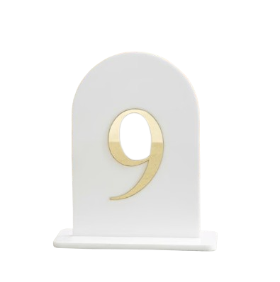 gold table number