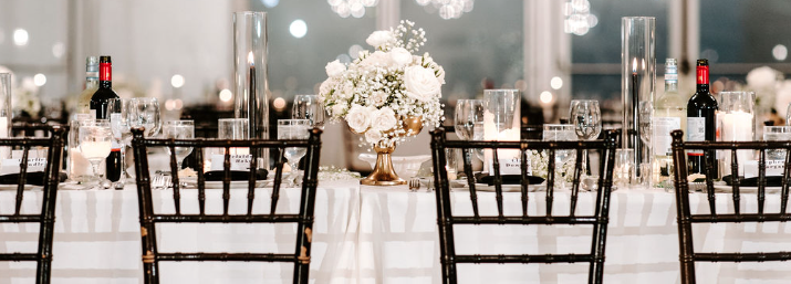 Galleria Marchetti wedding tablescape styling
